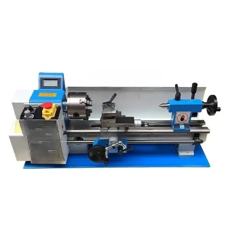 Metalworking Turning Universal Mini Metal Lathe Machine Machining Horizontal Lathe Mini Lathe Machine Multifunctional