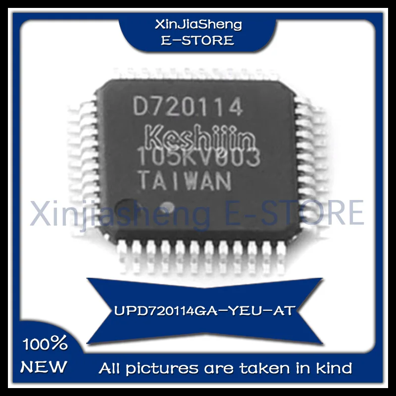 5PCS/LOT UPD720114GA-YEU-AT UPD720114 D720114 LQFP48 USB interface chip 100% New Original IC Chip