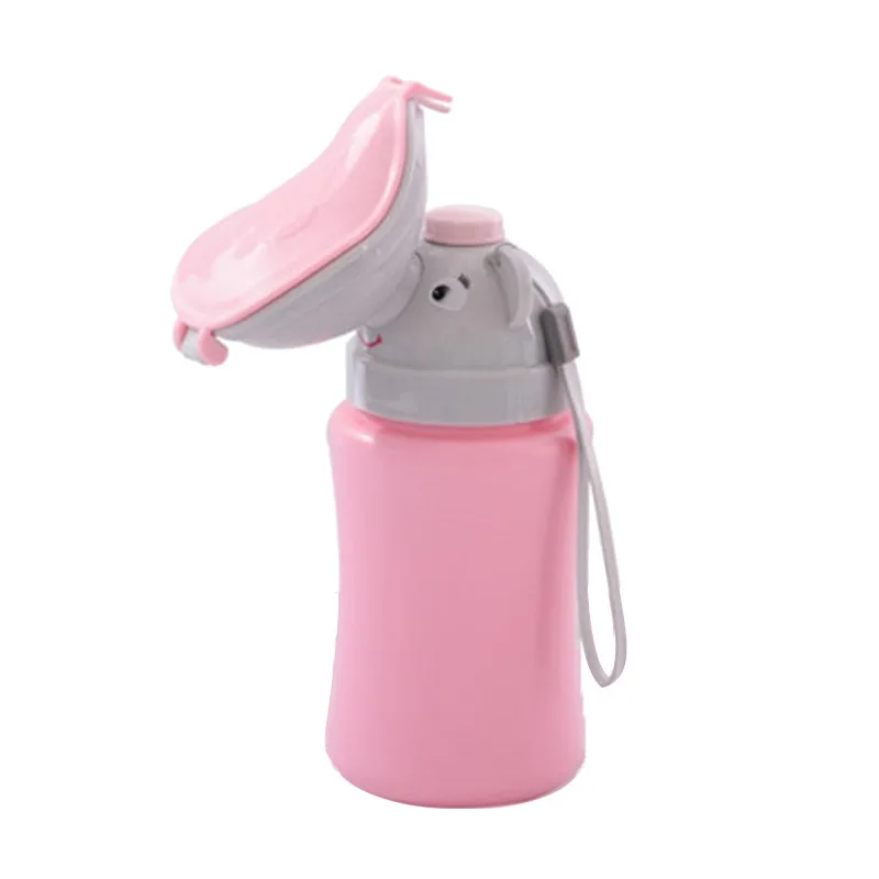 Langkes Kids Portable Car Urinal Toilet Potty Travel Bedside Urine Pot for Boys Girls, RV Camping Potty Trainer Toilet Training