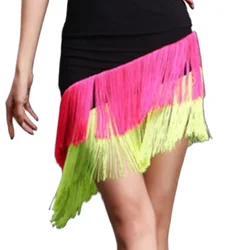 Women Practice New Short Skirt Stage Performance Clothing Fitness Clothing New Dance Clothing Latin Tassel Skirt Female Adult