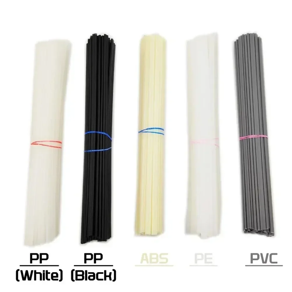 Imagem -03 - Plastic Welding Rods Welding Sticks para Plastic Welder Gun Bumper Repair Soldagem Supplies Abs pp Pvc pe 5x2 mm 20 Pcs