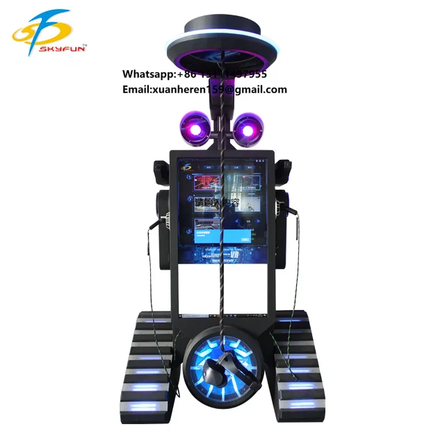 Skyfn Self -service VR Robot 9D Virtual Reality Interactive Games  for Shopping Mall