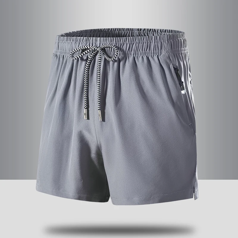 

Summer Outdoor Quick Dry Shorts Men Three Part Sweat Absorbing Ultra-thin Breathable Daily Comfortable Men's Casual Beach Shorts