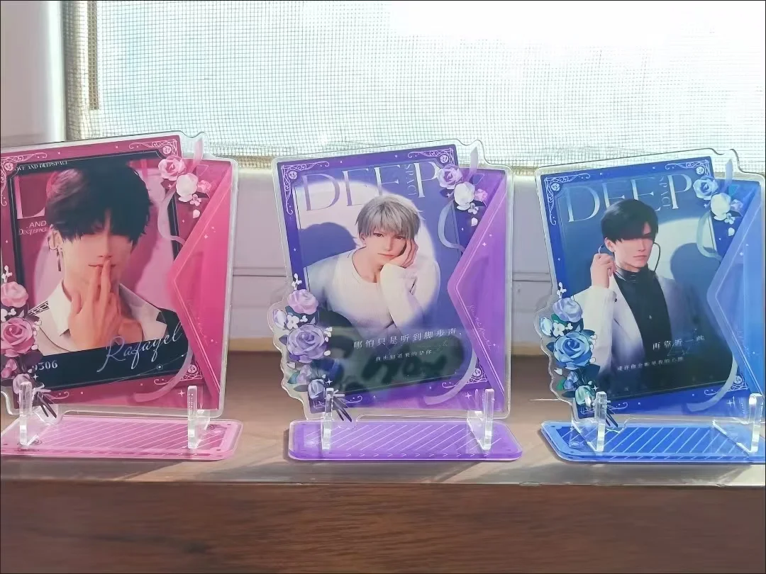 Аниме игра Love and Deepspace Rafayel Zayne Xavier косплей акриловые стоячие тарелки красивый настольный орнамент подарок на день рождения