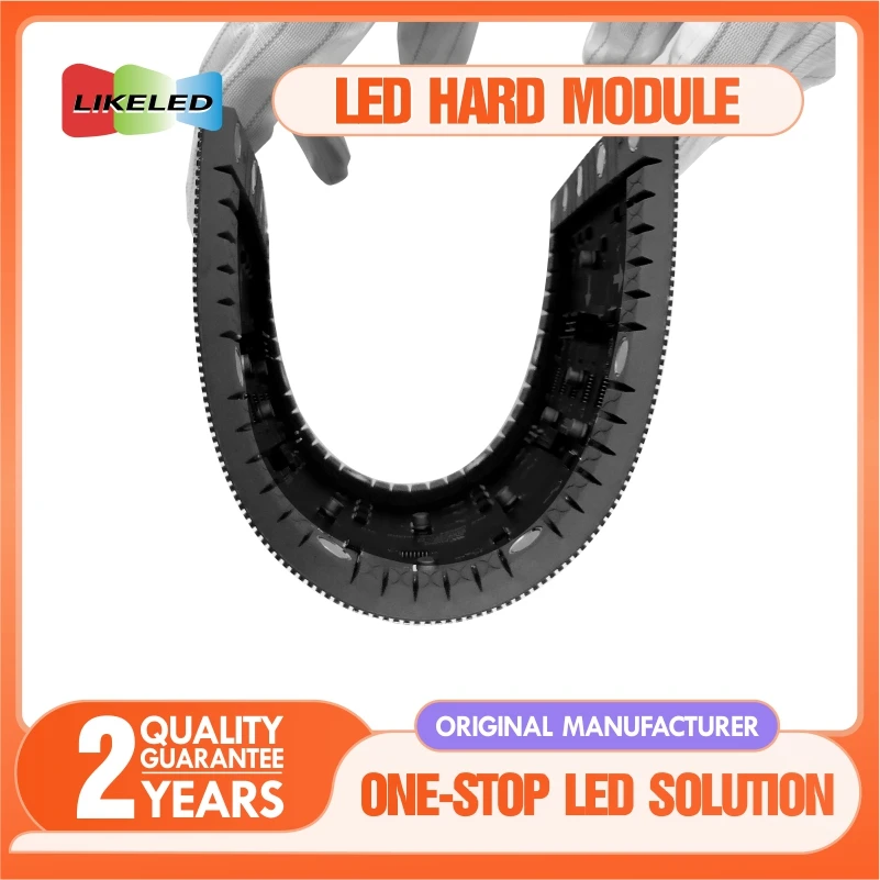 Flexible P2.5 4K HDR10+ LED Display with Double-Curved Ribbon-Shaped Cylindrical Design for Exhibition Hall & Science Museum