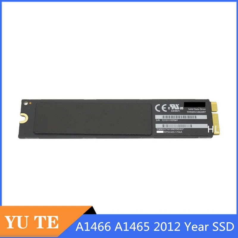 Sale A1466 A1465 2012 Year Laptop Motherboard SSD 64GB 128GB 256GB 512GB Solid State Drive For Macbook Air 11.6