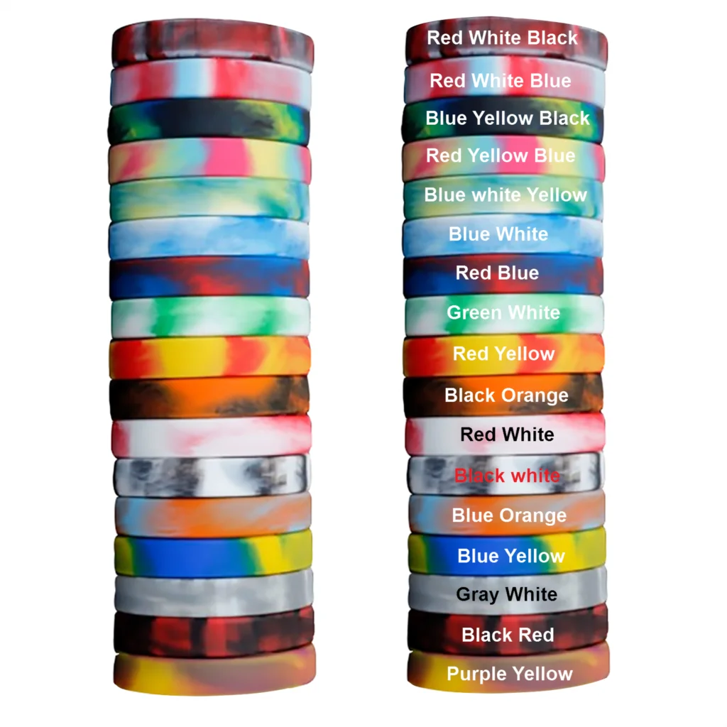1 Stück graviert personal isierte benutzer definierte Armband sos id Armband Telefon nummer Silikon DIY Band für Geburtstags feier Ereignisse Anti-Lost – Detail 18