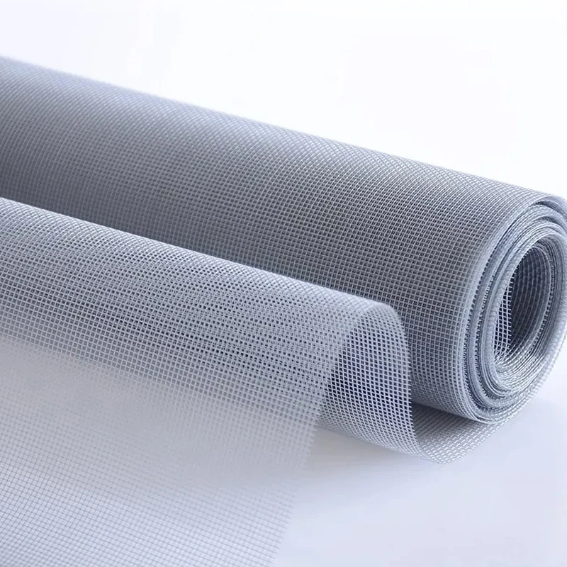DIY Large-Sized Multi-Purpose, Gray Mesh Summer Invisible, Mosquito Net and Window Screen, Durable, Reusable, High-Strength Fibe