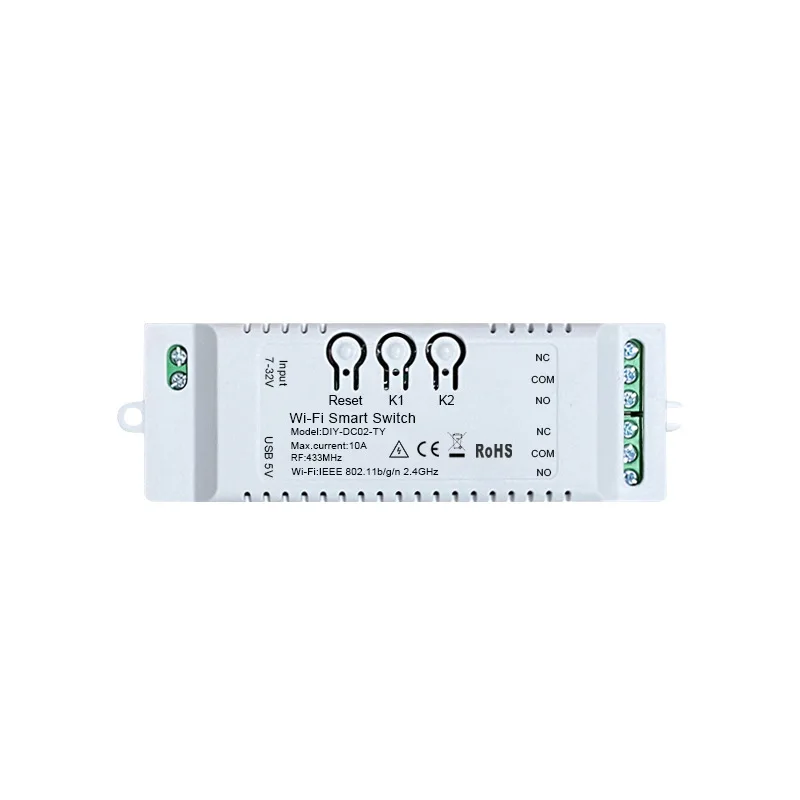 7-32V/85-265V Compatible For Tuya WiFi Relay Switch Module For Smart For Life App Remote Control Electrical Control Switches