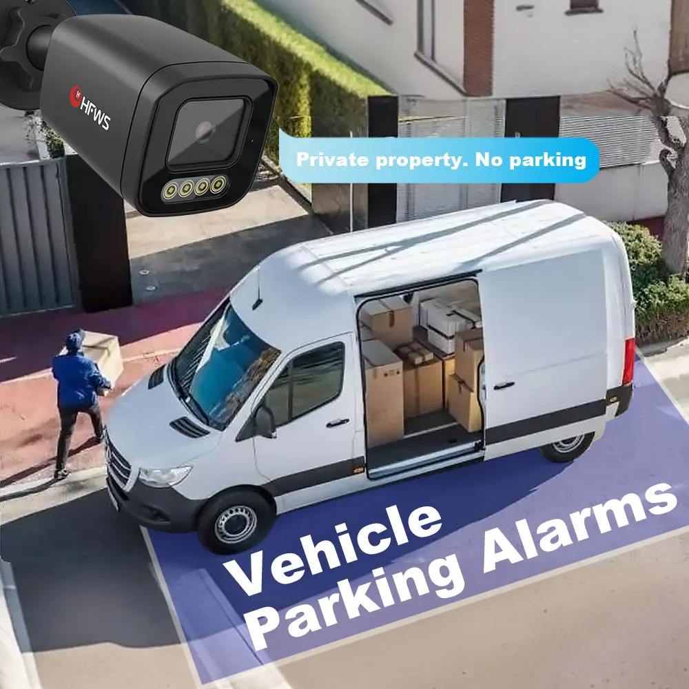 4K 8channel Video Surveillance Systems 8MP Cctv Camera System 4K Poe IP Camera 25FPS Nvr Vehicle Detection Humanoid Detection