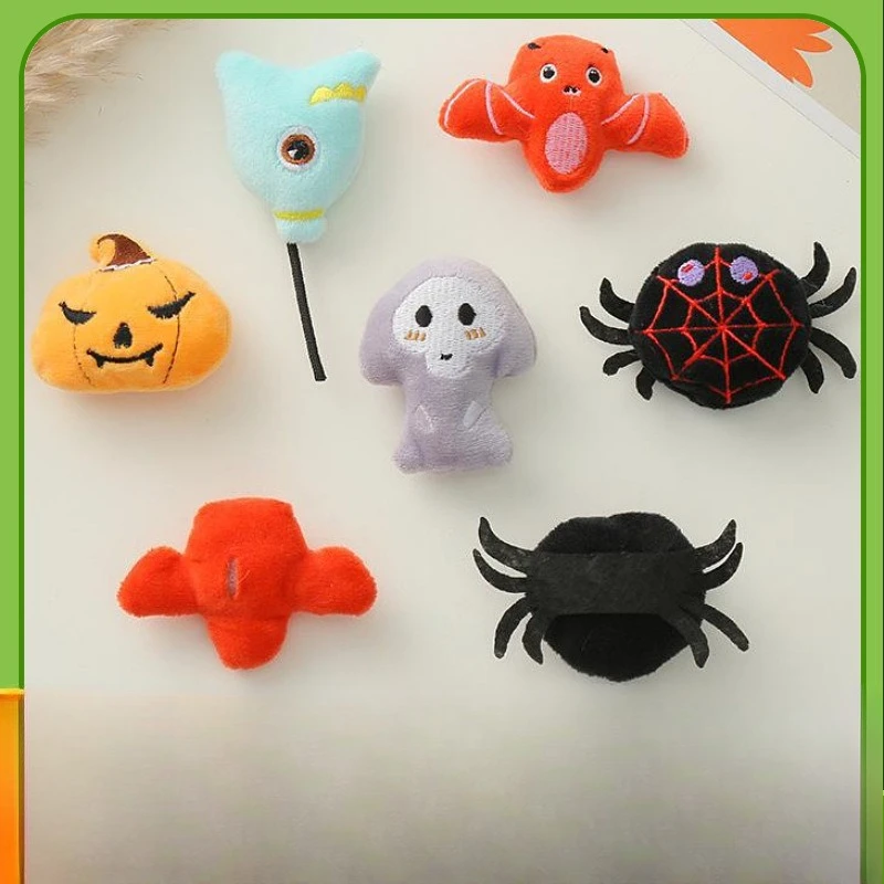 Забавная и милая кукла-призрак тыква на Хэллоуин, сделай сам, заколка для волос, аксессуары, брелок, подвеска, аксессуары