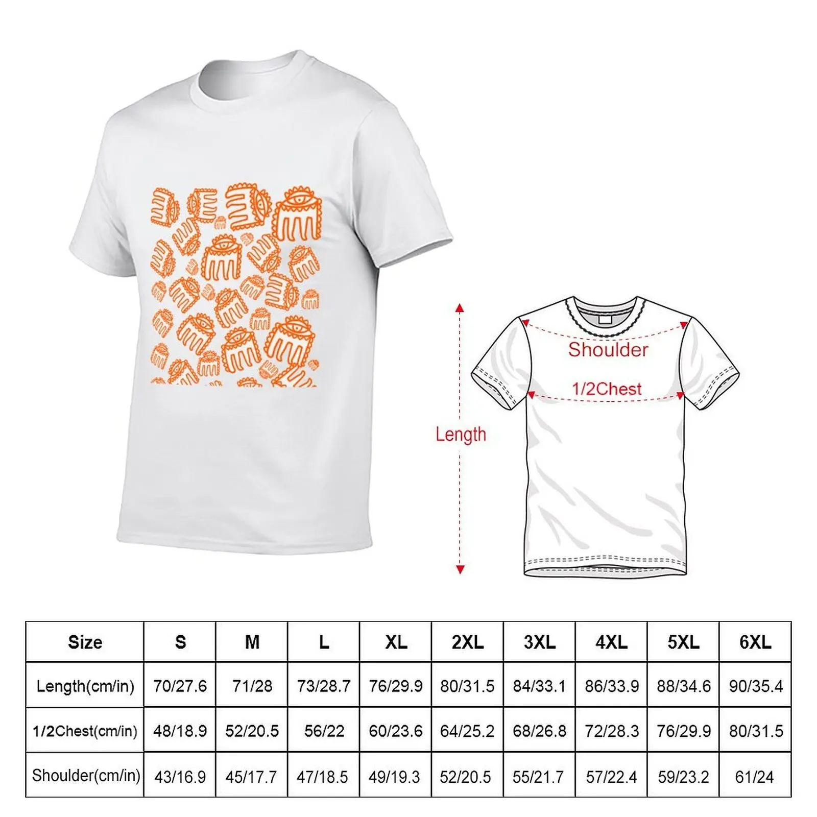 برتقالي الكتابة على الجدران خربش شارع الفن العملاق من إيمانويل سينورينو تي شيرت تي شيرت رجل عادي تي شيرت رجل مصمم تي شيرت #5