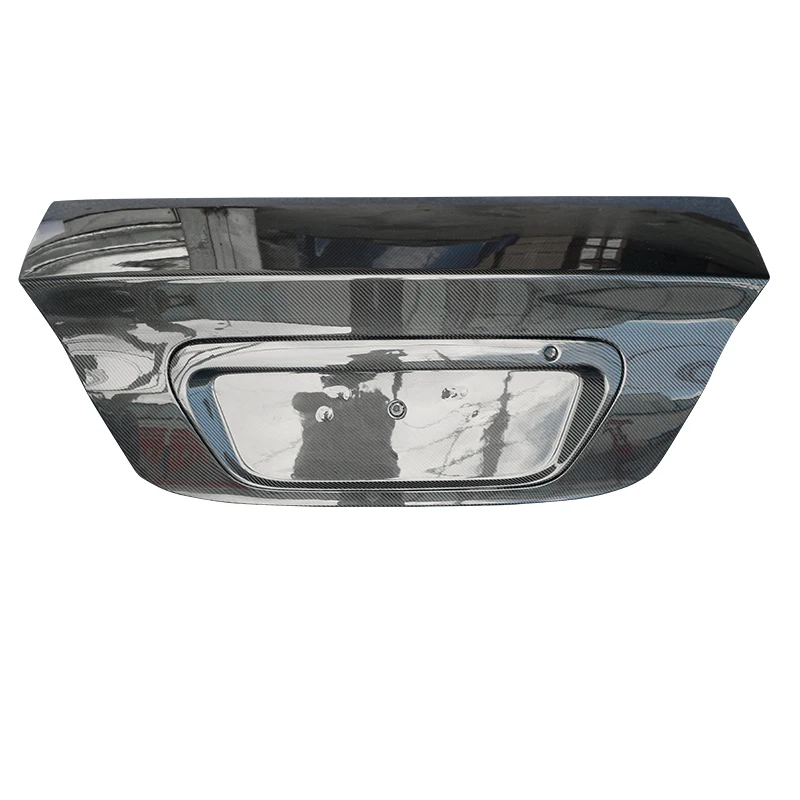 

Langyu 2006-2015 Запчасти для автоматической модификации, капот багажника, задняя крышка багажника из углеродного волокна для Mitsubishi Lancer CS3, крышка багажника