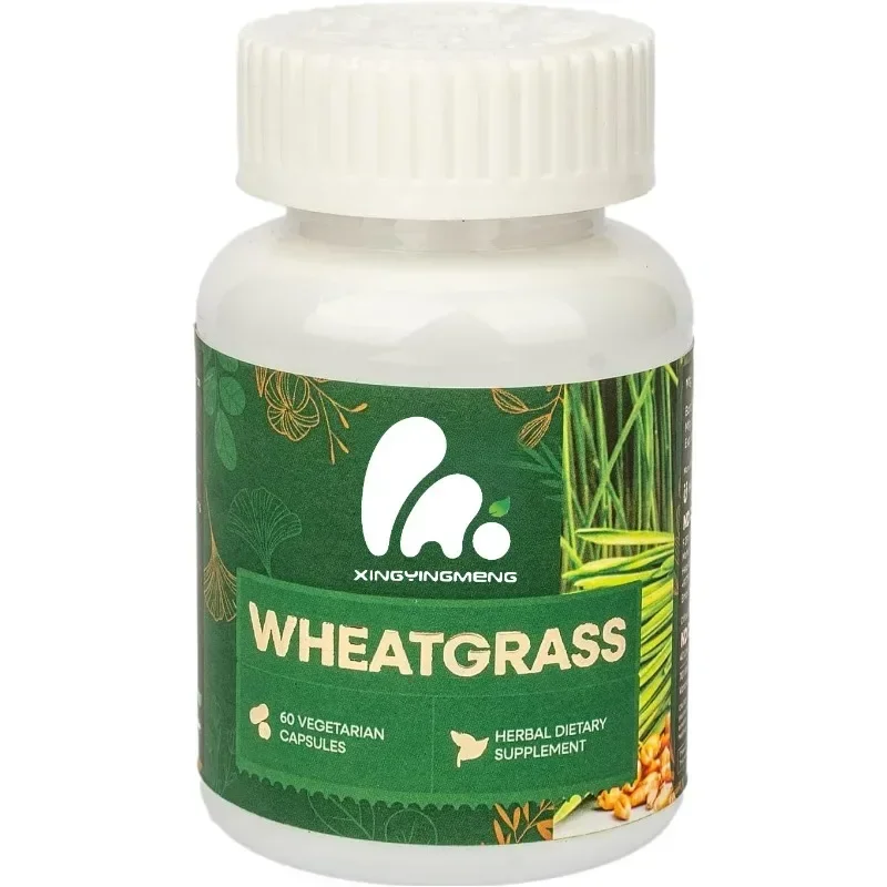 

Straw Capsules -100% Natural Herbal Dietary Supplement For Cleaning And Immune Support, 60 Vegetarian Capsules