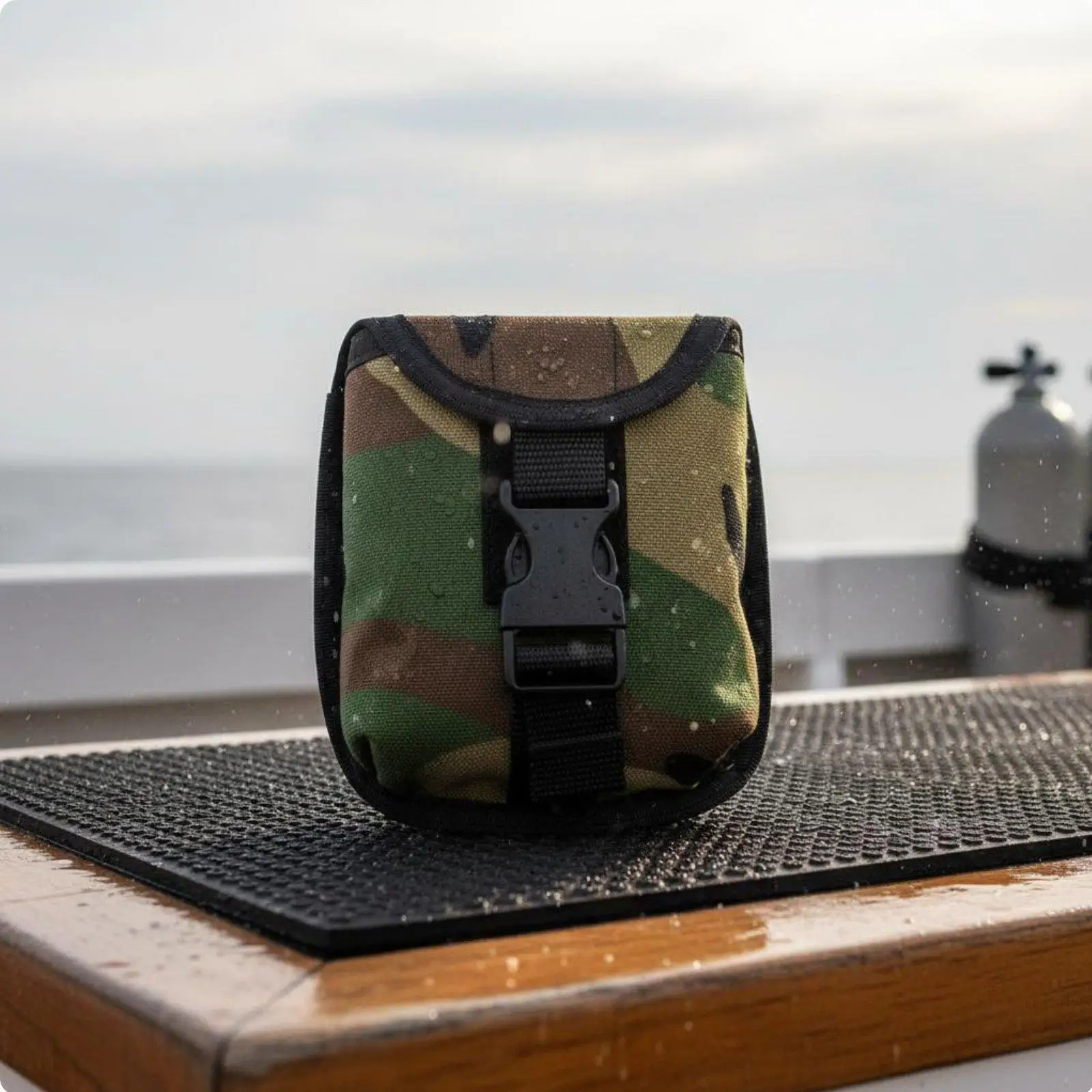 Durable Diving Weight Pouch 1000D Nylon Scuba Bag for Weight Belt Pockets and Controlled Buoyancy