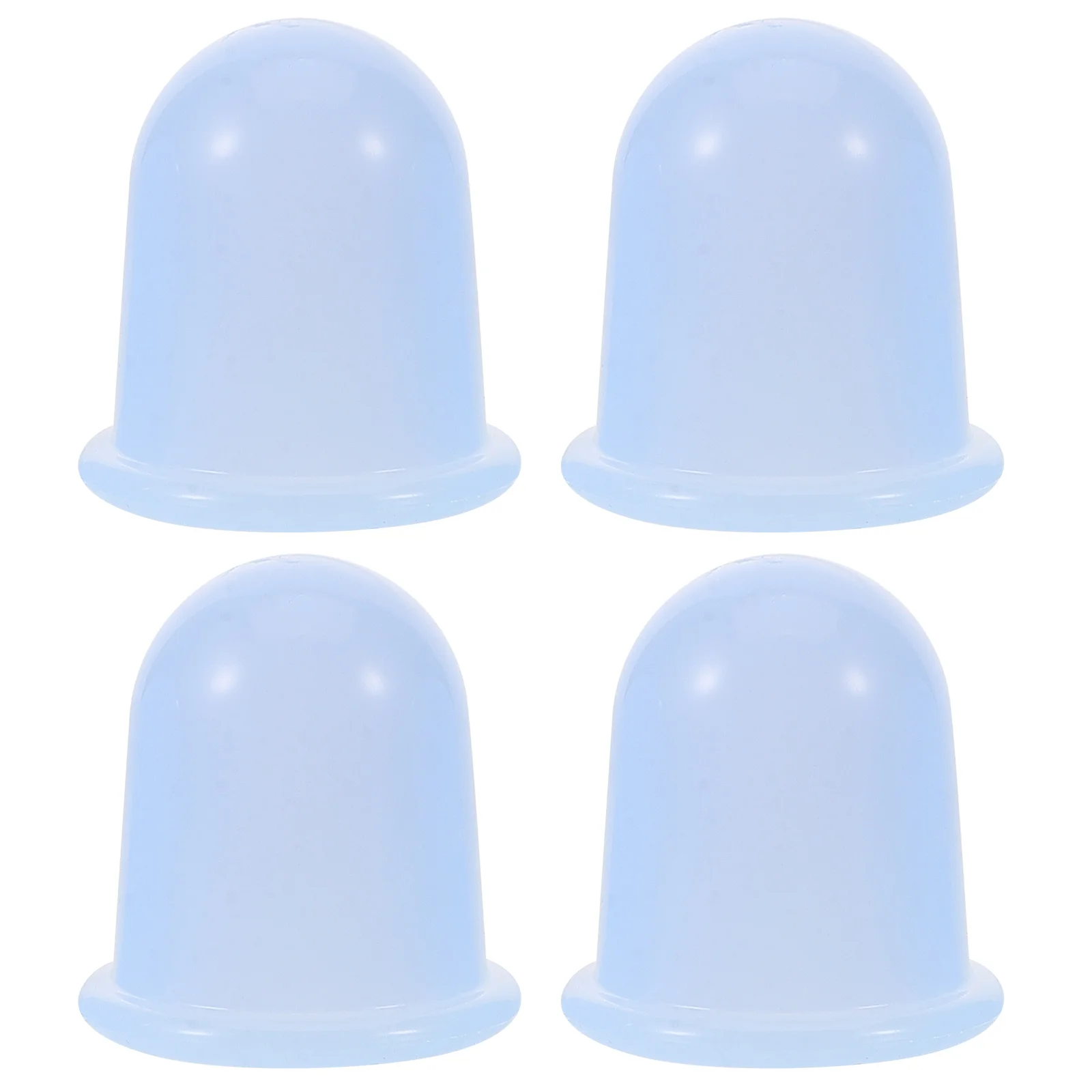 

Face Cupping Silicone Massage Vacuum Device 4pcs (Blue) Moisture Absorption Body Massager