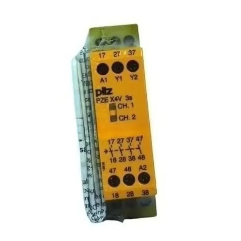 Pilz safety relay PZE X4V 3e 3a base mount screw terminal touchpoint form 3e