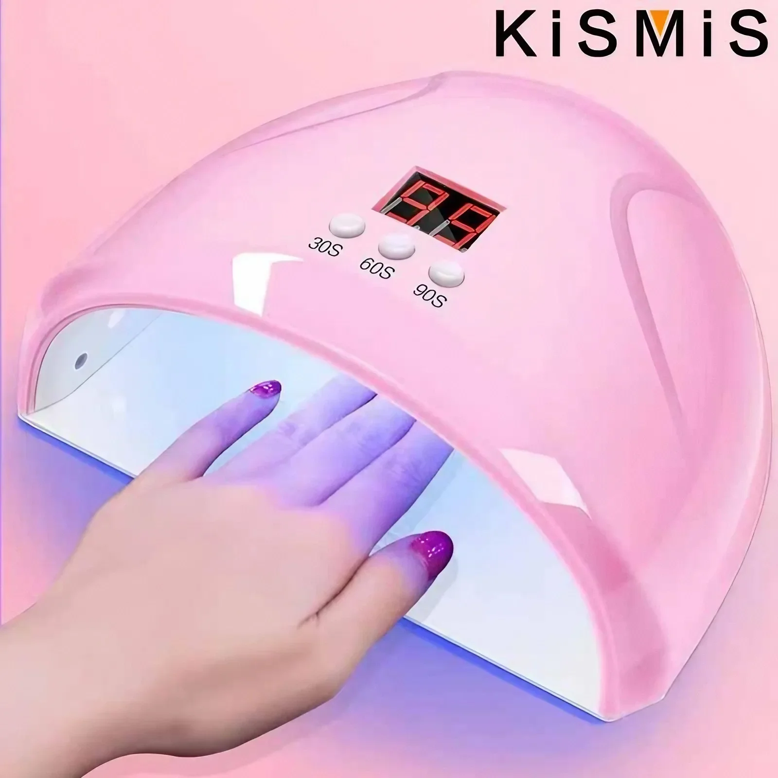 36W UV LED Nail Lamp Infrared Auto Sensor LCD Display Dual Wavelength Gel Dryer USB Powered Smart Memory Timer For Home Salon