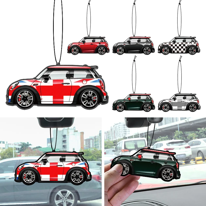 Car Model Fragrance Card Pendant Interior Stickers Interior Decoration Accessories Suitable For MINI Cooper F55 F56 R55 R56 F60.