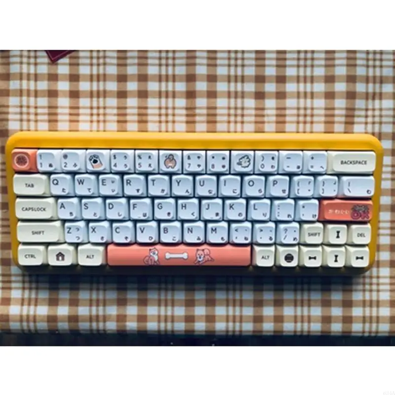 

634A 139Keys QX Keycap PBT Сублимационная краска для механической клавиатуры