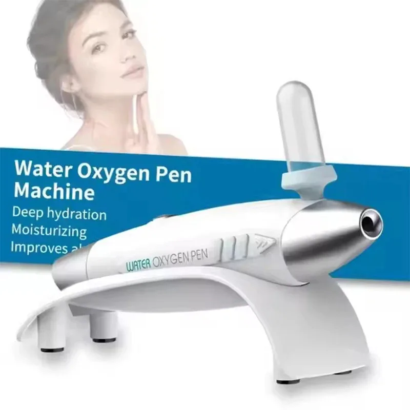 Home Use High Pressure Water Jet Gun Mesotherapy Oxygen Beauty Facial No-Needle Mesogun Injector Machine for Skincare