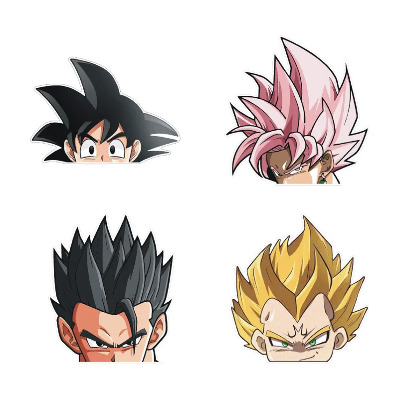 Anime DRAGON BALL Reflective Car Sticker Vinyl Decal for Auto Motorcycle Body Decoration Scratch Cover
