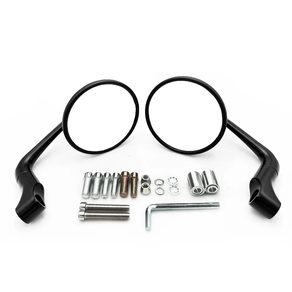 Motorbike Modification Reflector Handlebar Mirrors Reversing Mirrors CNC Universal Motocycle Rear View Mirror