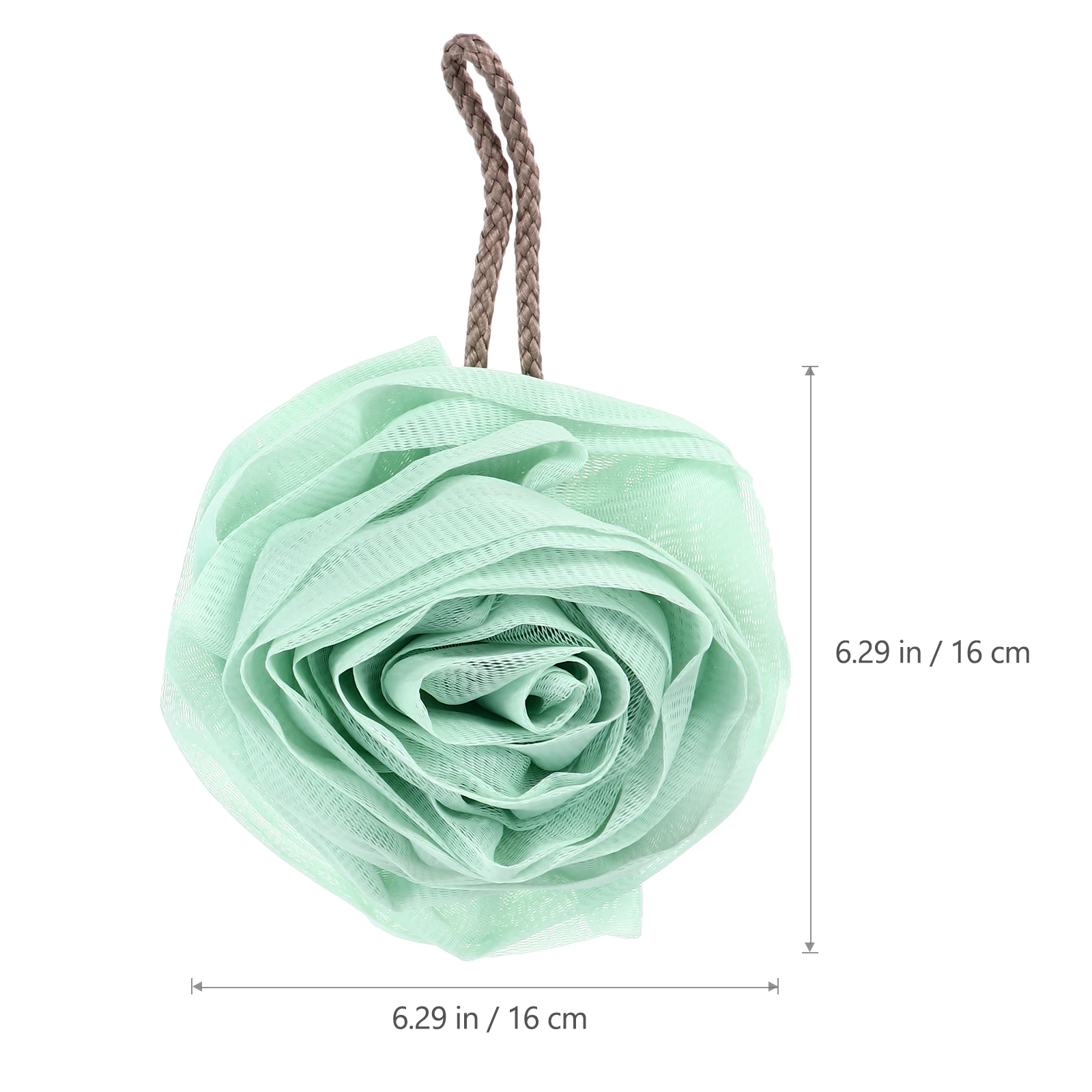 

2 pcs Rose Bath Mesh Design Toddler Float Sponge Shower Loofahs for Exfoliating Relaxing Enjoy Shower