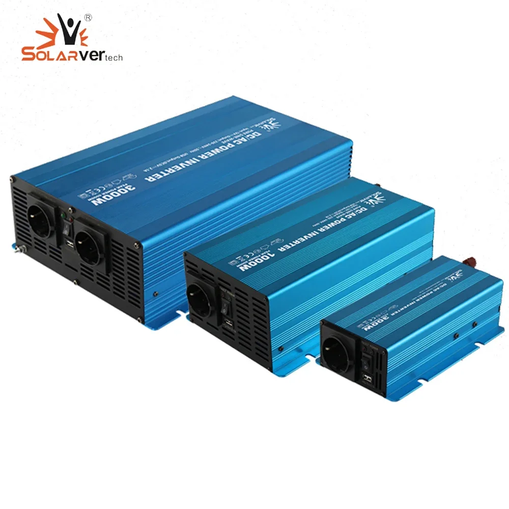 

300W 400W 600W 700W 1000W 1200W 1500W 2000W 2500W 3000W 3500W 4000W 12V 24V 48V Dc To Ac 110V 220V Pure Sine Wave Power Inverter