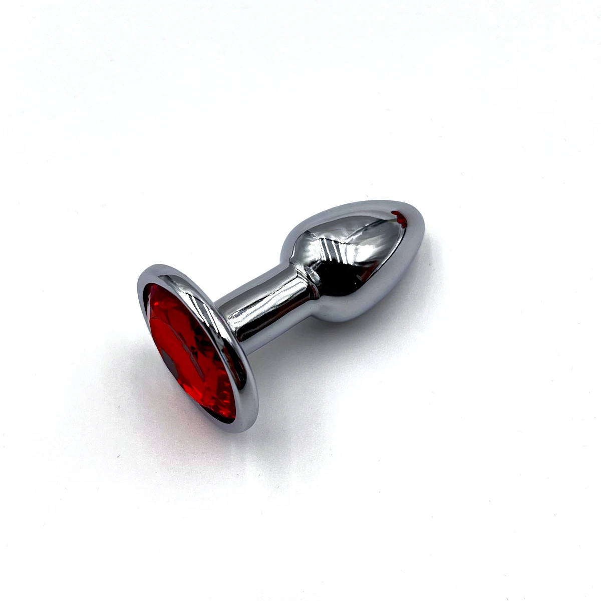 Metal anal plug with red gem base,beginner to expert,5 size butt plug,g-point massage, dildos,sexual wellness,adult sex toys