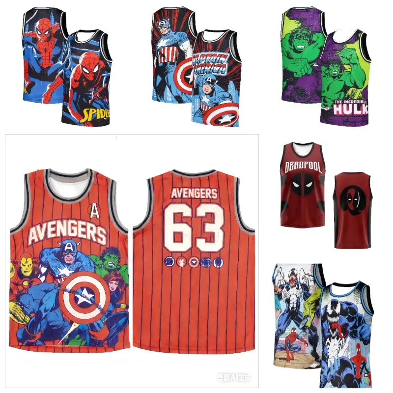Camiseta Marvel Masculina Respirável Esportiva