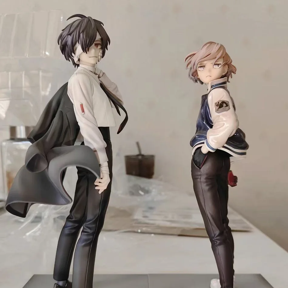 Heiße japanische Anime-Figur Dazai Osamu aus Bungo Stray Dogs, Actionfiguren, PVC-Modell, Sammlerstücke, Peripherie-Spielzeug, Geburtstagsgeschenke