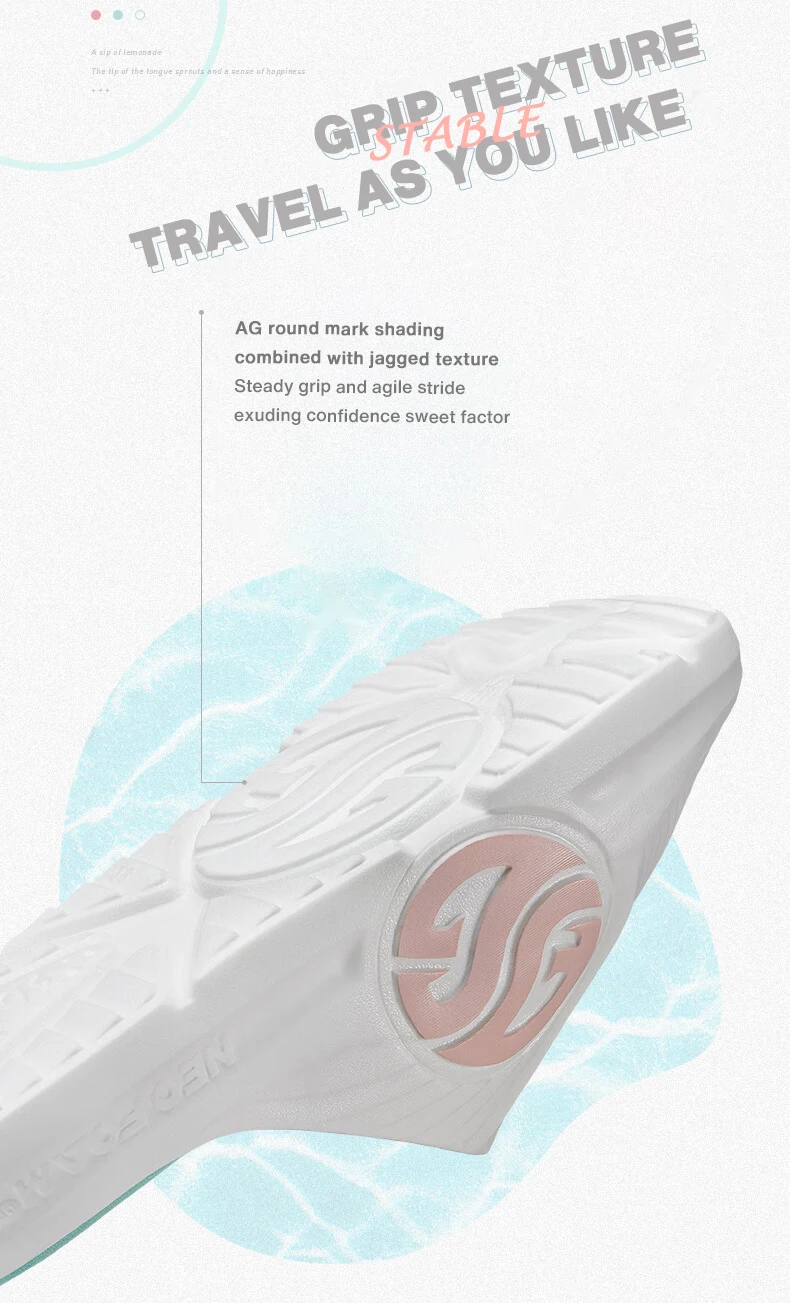361 Degrees Damen AG Outdoor-Sport-Oberbekleidung mit dicken Sohlen, Strand, lässige Sandalen, Hausschuhe, Sportbekleidung, Paar-Hausschuhe 682126702 F – Detail 12