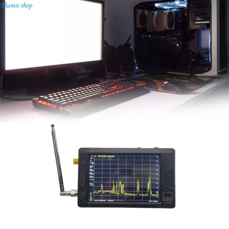 

Portable Handheld Tiny Frequency 100kHz to 5.3GHz HF VHF UHF Input X37A