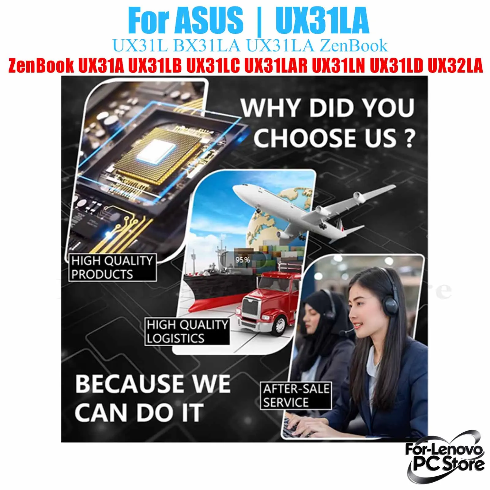 

UX31LA For ASUS ZenBook UX31A UX31LA UX31LB UX31LC UX31LD UX32LA Notebook Motherboard Laptop Mainboard