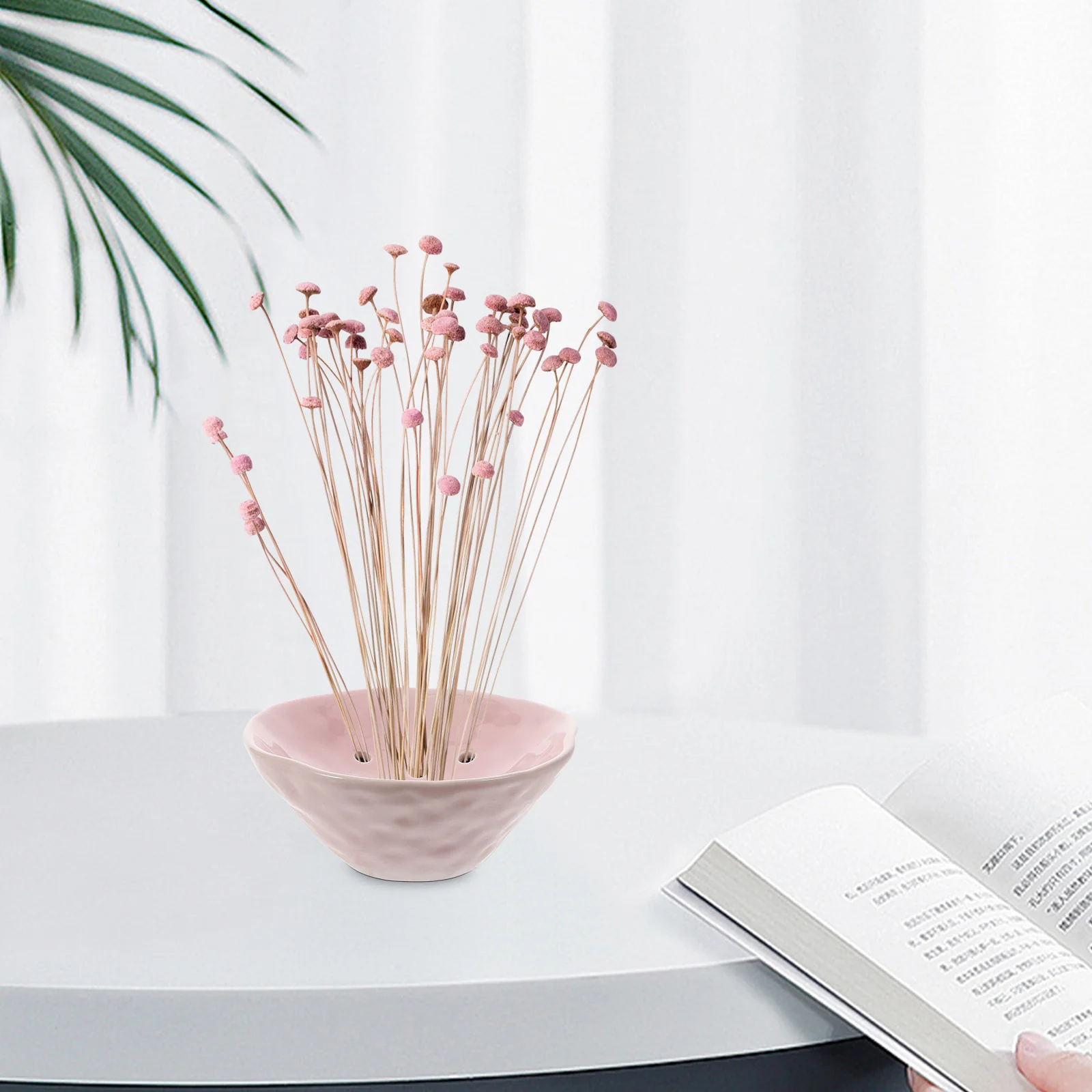 

Small Lotus Pod Ceramic Vase Modern Decorative Flower Arrangement Holder Tabletop Aesthetic Home Decor Small Vase