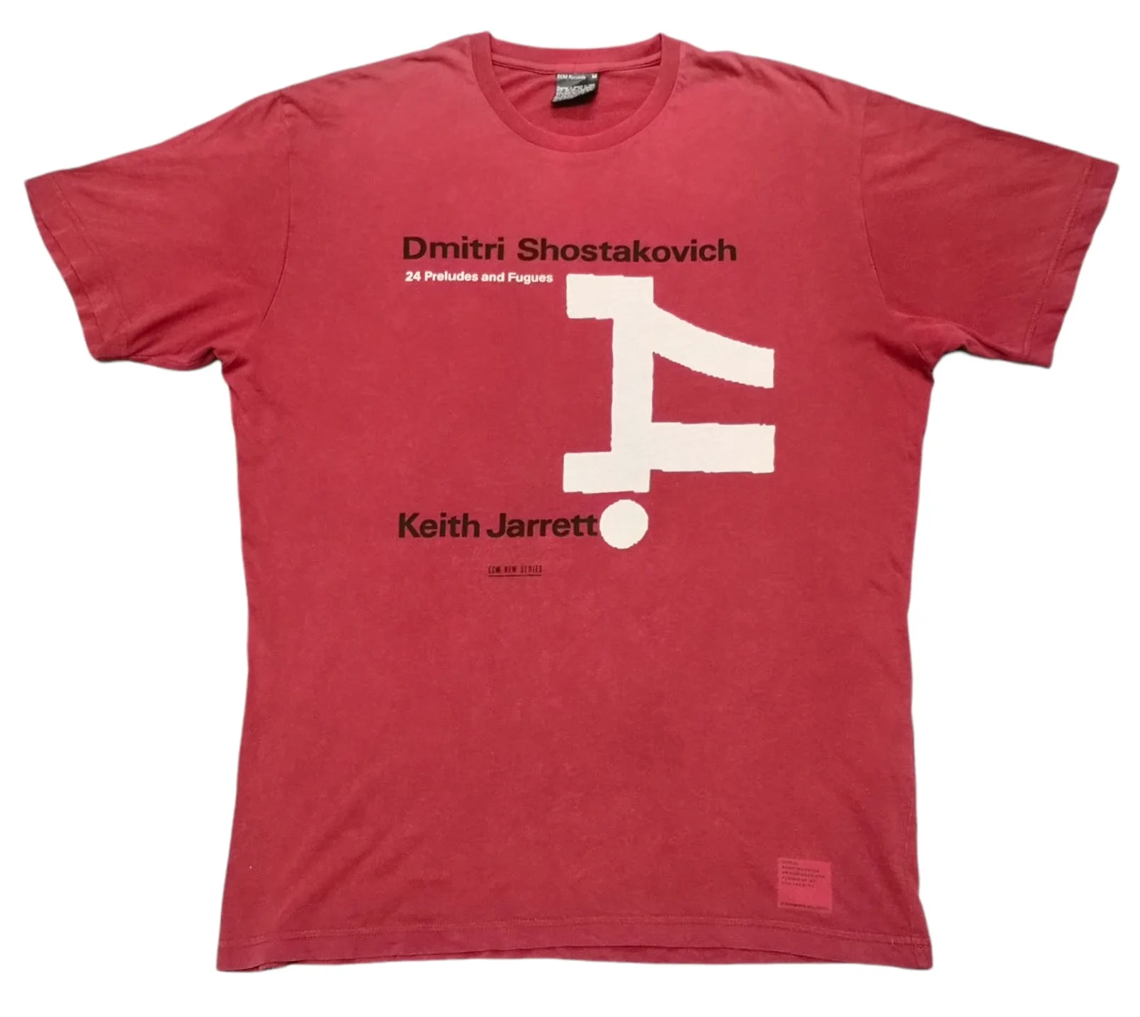 KEITH JARRETT Dmitri Shostakovich 24 Preludes And Fugues tee