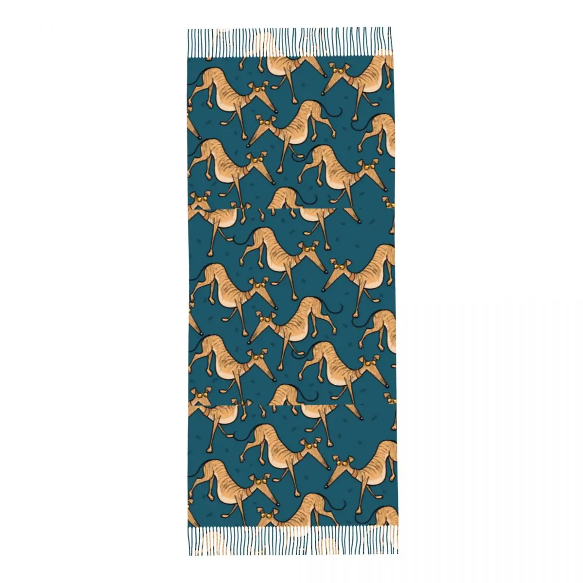 Greyhound Whippet Lurcher Dog - Pashmina Wrap Large avis et prix