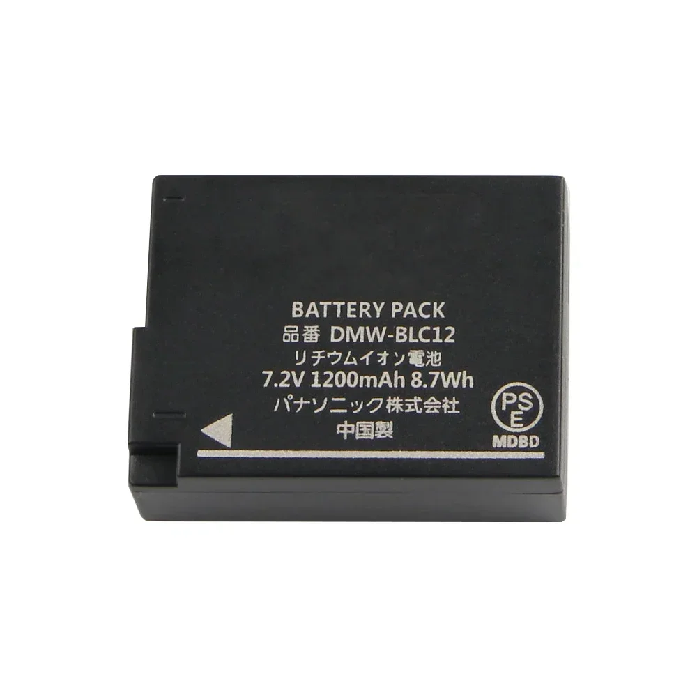 Replacement Battery BP-DC12 For Leica Q VLUX V-LUX4 CL TYP114 TYP116 DMW-BLC12 BP-DLC12  Quality Batteries 1200mAh