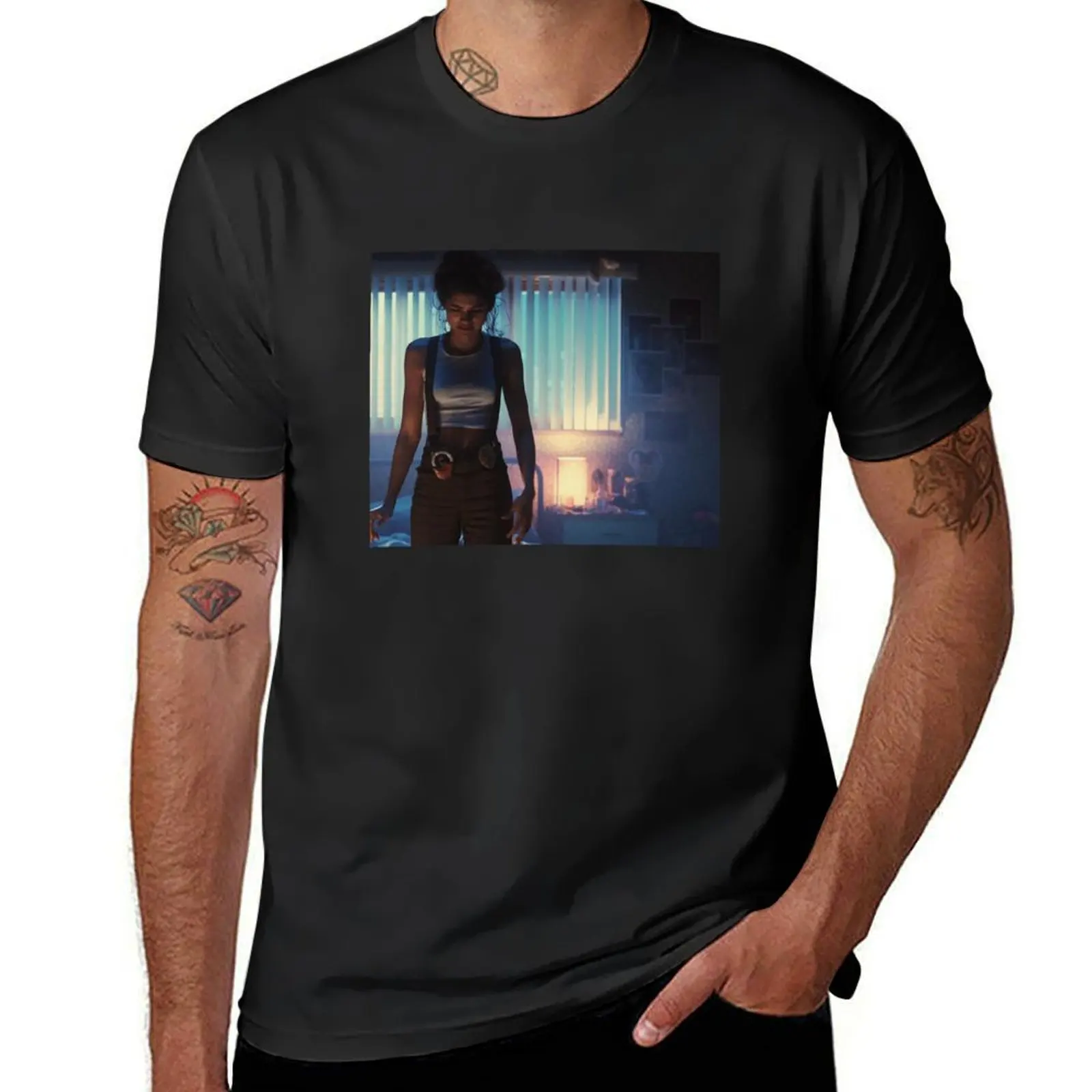 Detective Rue T-Shirt Short sleeve tee oversizeds mens big and tall t shirts