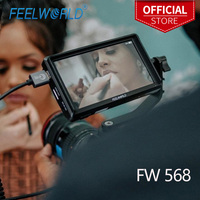 FEELWORLD 6 Inch FW568 V3 3D LUT DSLR Camera Field Monitor IPS Full HD1920 1080 Support HDMI Output With Tilt Arm for Gimbal Rig