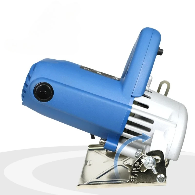 1200W Marble Cutter 0-32 Depth Adjusting Ceramic Tile Cutting Machine Tile Saw Power Tile Masonry Saw 0-45 Degree Bevel Cutting
