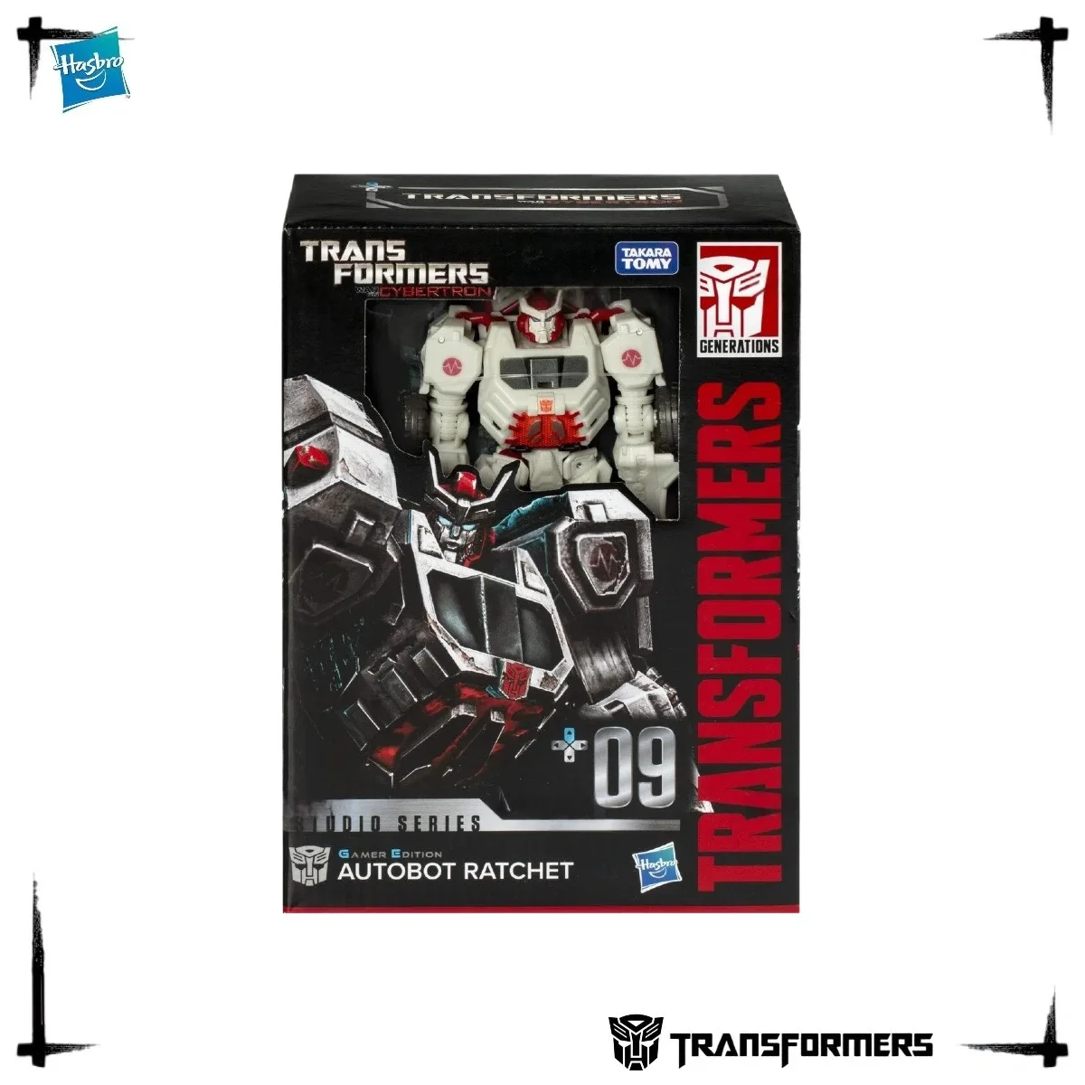 Figurine de collection haut de gamme officielle Hasbro Transformers WFC Gamer Edition Voyager Ratchet Autobot Medic