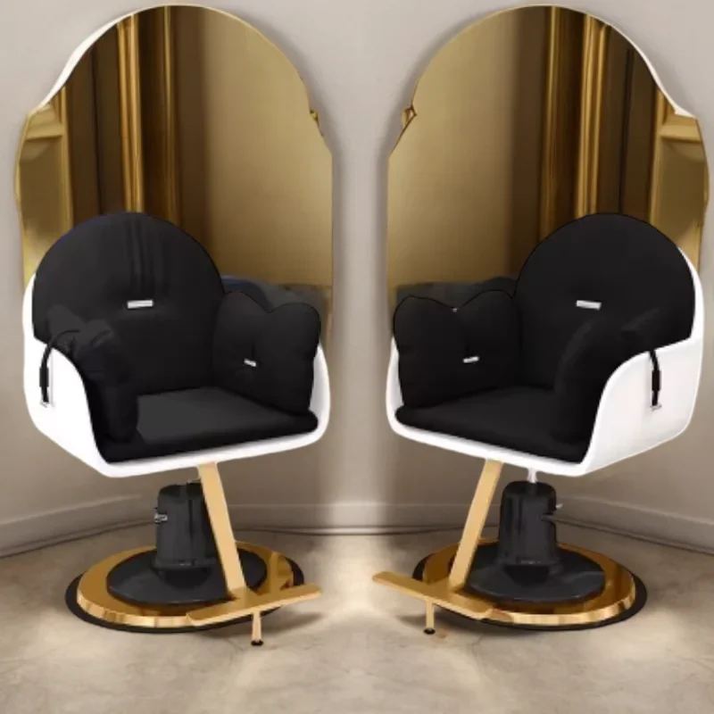 Barber Chair Hair Salon Furniture Men Shaving Chairs Professional Armchair Stool Beauty Makeup Sillones Peluqueria Bar Styling