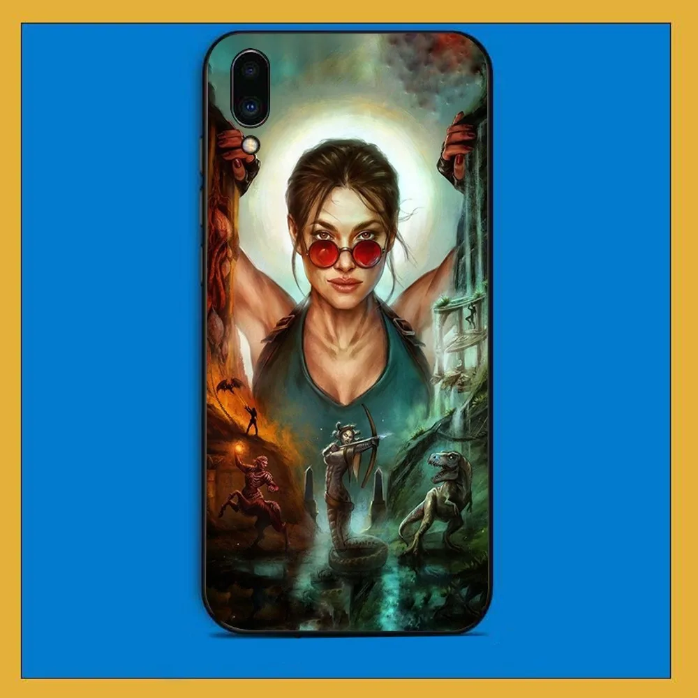 Tomb Raider Phone Case For Huawei Y9 6 7 5 Prime Enjoy 7s 7 8 plus 7a 9e 9plus 8E Lite Psmart Shell