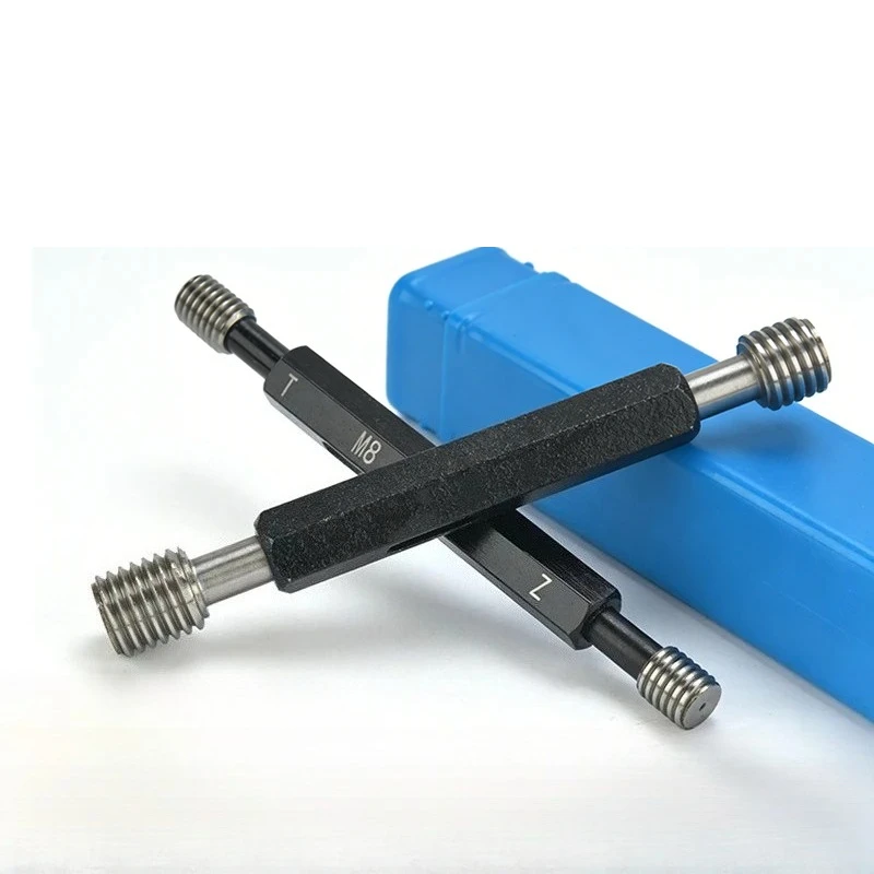 1PCS 7H M20-M27 Steel Metric Fine Thread Plug Gauge High Quality Wholesale Measure Tool X0.5/0.75/1.0/1.25/1.5/2.0/2.5