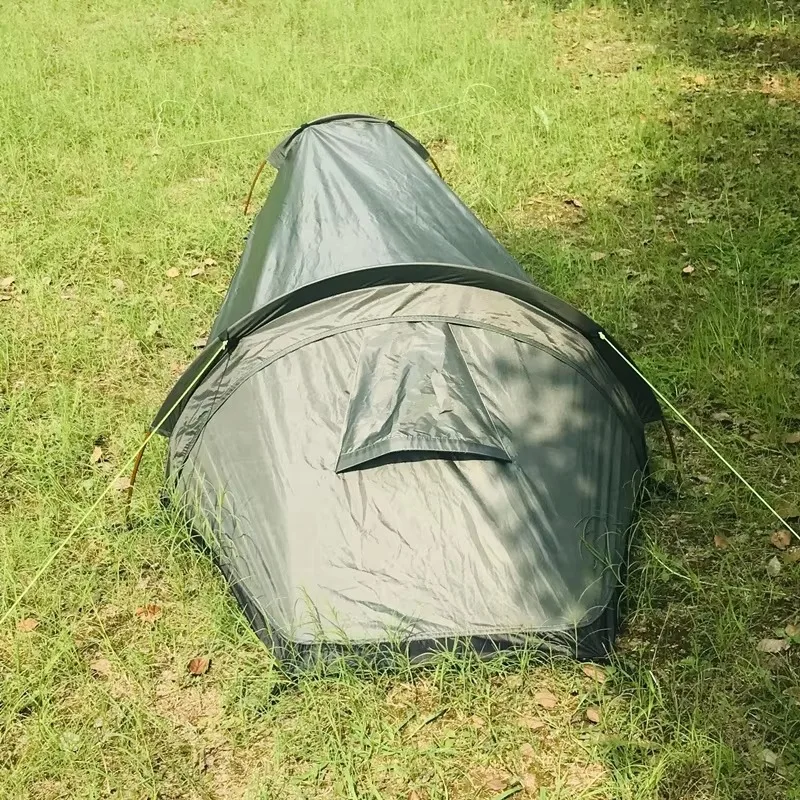 Ultra Light One Person Backpack Tent 1 Person Waterproof Easy Set Camping Bivvy Hiking Fast Delivery