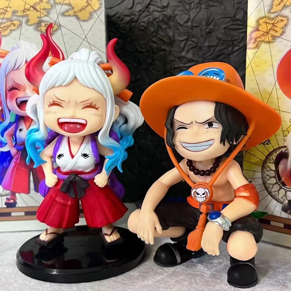 Figuras de acción de personajes de Anime de One Piece Ace Yamato, 13cm, modelo de PVC para niños, juguete, regalo, coleccionables