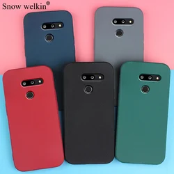 Sand Matte Soft Silicon Full Protect Shockproof Anti-Slip Case For LG G8 G8X G8S G7 G6 Velvet ThinQ Phone Case Cover