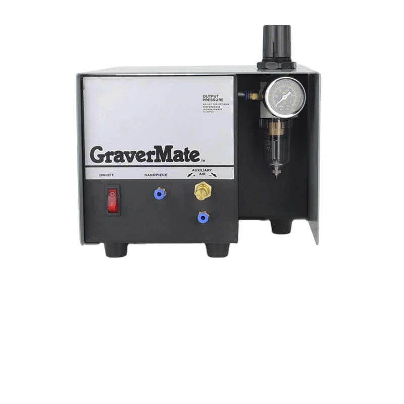 Pneumatic Engraving Machine Hand Engraving & Stone Setting Tools Graver 220V 110V Single Double-Head Hand Graver